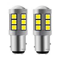 2pcs NEW 1157 P21/5W BAY15D High Quality 3030 LED Auto Tail Brake Light Car DRL Driving Lamp Turn Signals Bulb Amber Red White