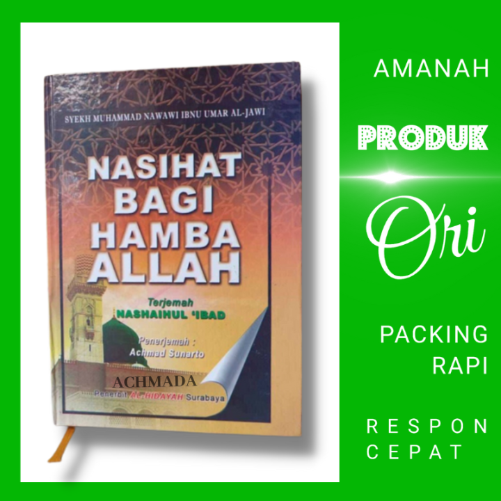 Nasihat Bagi Hamba Allah - Terjemah Kitab Nashaihul - Nashoihul Ibad ...