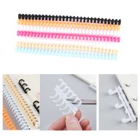 5pcs Loose-leaf Plastic Binding Ring Spring Spiral Rings for 30 Holes A4 A5 A6 Paper Notebook Stationery Office Supplies Note Books Pads