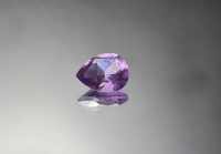 พลอยอเมทิสต์ (Amethyst) "อัญมณีแห่งความรัก ความสงบ" น้ำหนัก 1.40 ct ขนาด 7x4.3x9.1 mm. พลอยแท้ 100% เนื้อดี ราคาถูก