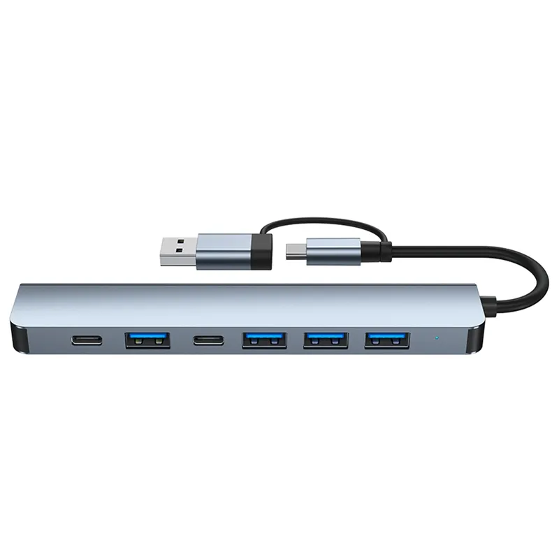 Multiport USB Hub 3.0, Multi USB Splitter 4 USB C, Port 3.0 2.0 Ports for  PC Laptop Computer Hub