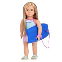 Our Generation DOLL W/BATHING SUIT &amp; SKIRT BD31374Z