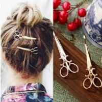 【YF】™✺◇  Fashion Metal Hair Clip Barrettes Hairpin Barrette Claws Trend Scissors