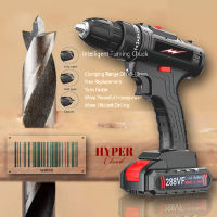 Compact Drill Set สว่านไขควงแบตเตอรี่2-Speed Mini สว่านไขควงเครื่องมือ Electric Screwdriver