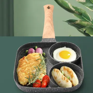 Mini Fried Eggs Saucepan Small Frying Pan Flat Non-Stick Cookware Random  Color
