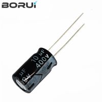 10PCS Higt quality 400V10UF 10*17mm 10UF 400V 10*17 Electrolytic capacitor WATTY Electronics