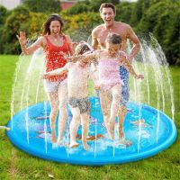 【YF】 Summer Childrens Outdoor Play Water Games Beach Mat Lawn Inflatable Sprinkler Cushion Toys Gift Fun For Kids Baby