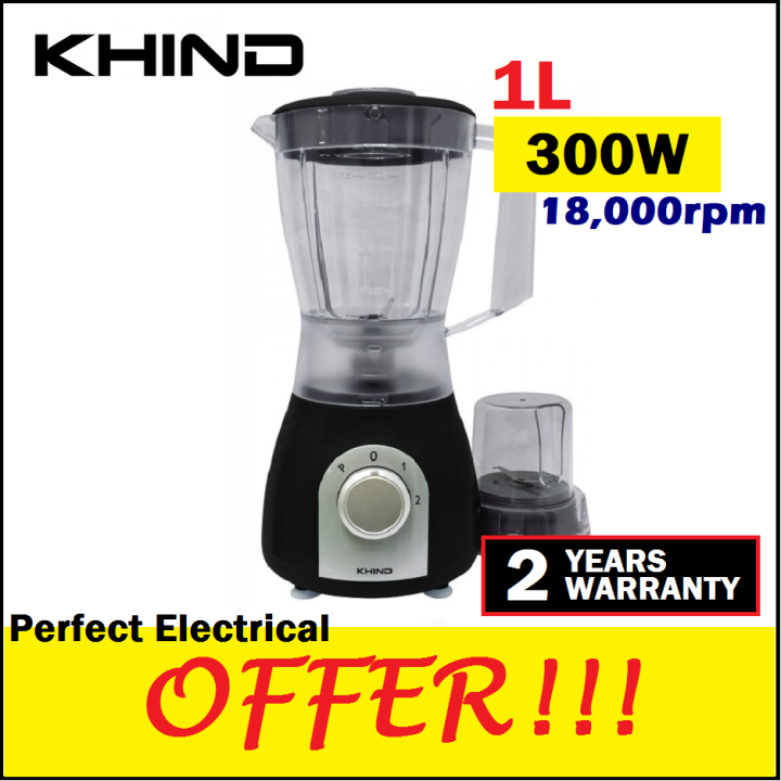 Khind BL320T BL1016 Blender with Dry Mill BL-320T BL-1016 | Lazada