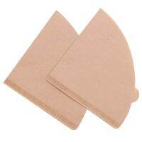 THLA3P Coffee Filter Papers, 1000PCS V-Shaped Disposable Unbleached Filter Papers for V60, Coffee Dripper Cones(2-4 Cups)