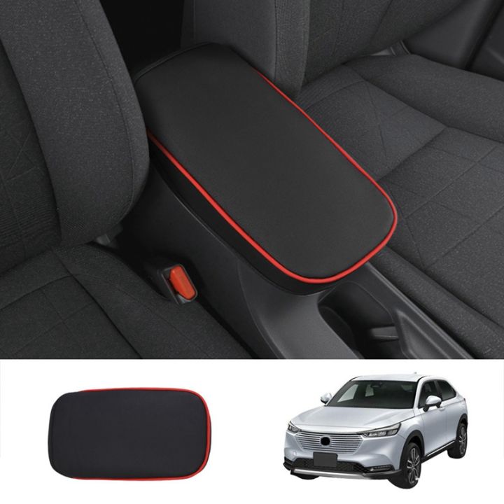 car-center-console-lid-armrest-box-leather-protective-cover-cushion-pad-for-honda-hrv-hr-v-vezel-2021-2022