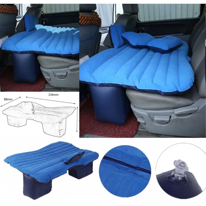 unitbomb-เบาะนอนในรถ-ที่นอนในรถ-ที่นอนเป่าลม-มีที่กันคอนโซลหน้า-เตียงลมในรถยนต์-เปลี่ยนเบาะหลังรถให้เป็นเตียงนอน-ขนาด135-85-45cm-สีดำ