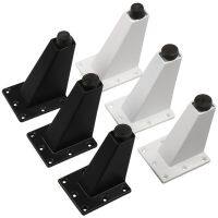 【LZ】™♗  4 pces 8cm ajustável suporte de mesa metal móveis pernas para cama sofá pés tv armário roupeiros ou armários cama perna apoio