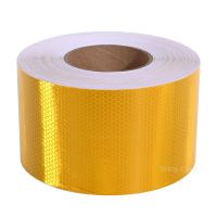 10cm*10m Reflective Material Sticker Red White Yellow Safety Warning Tape Reflector Tape For Truck Safety Safety Cones Tape