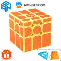 GAN Monster Go Mirror Cube 3X3 Speed Cube รูปร่างที่แตกต่างกัน Puzzle Cube ของเล่นสำหรับเด็ก Solve By Shape