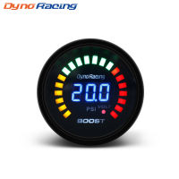 Dynoracing 2 52Mm 20 LED Blue Digital -15-45psi Turbo Boostเกจวัดรถยนต์พร้อมเซ็นเซอร์