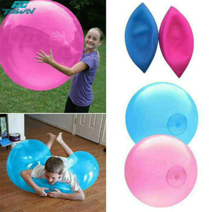 ลูกบอลยางนิ่มเติมน้ำสำหรับงานปาร์ตี้กลางแจ้งลูกบอลลูกโป่งยางเติมน้ำในบอลชายหาดเป่าลมลูกบอลฟองอากาศ