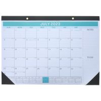 2023 Wall Calendar Monthly 2024 Desk Calendars Work 120g Double-adhesive Paper Office Weekly