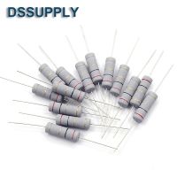 【DT】hot！ 20PCS 5W RESISTOR 5  1R   1M 2.2R 10R 22R 47R 51R 100R 150R 470R 1K 4.7K 10K 47K 10 22 47 51 150 RESISTANCE