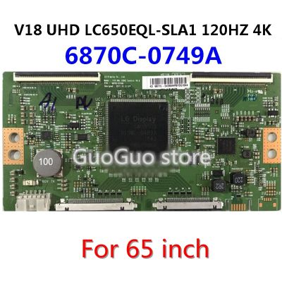 1Pc TCON Board 6870C-0749A ทีวี T-Con V18 UHD 120HZ Conrtol V0.6 Logic Board LC650EQL-SLA1สำหรับ43นิ้ว49นิ้ว55นิ้ว65นิ้ว