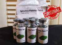 Spirulina Platensis เม็ด250มก. อาหารปลา Burayak Guppy Hickey