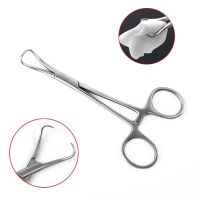 1PC 14cm Stainless Steel Surgical Cloth Towel Clamp Forceps Orthopedics Instruments Tool Made In Stainless Steel Colanders Food Strainers