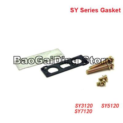 10pcs Solenoid Valve Base Gasket Busbar Rubber Pad Manifold Blind Plate Screw SY3000M SY5000M SY7000M SY3120 SY5120 SY7120