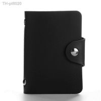 ◕  Fashion Unisex Business Card Holder Women Credit Card Case ID Bag For Men Clutch Organizer Wallet With Driver  39;s License 24 Slots
