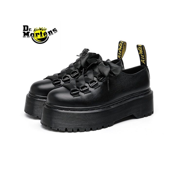 doc-dr-martens-ลิ้นจี่ของแท้รองเท้าหนังอย่างเป็นทางการ-สีดำทึบ-สุภาพสตรีแพลตฟอร์มธุรกิจ-mary-jane