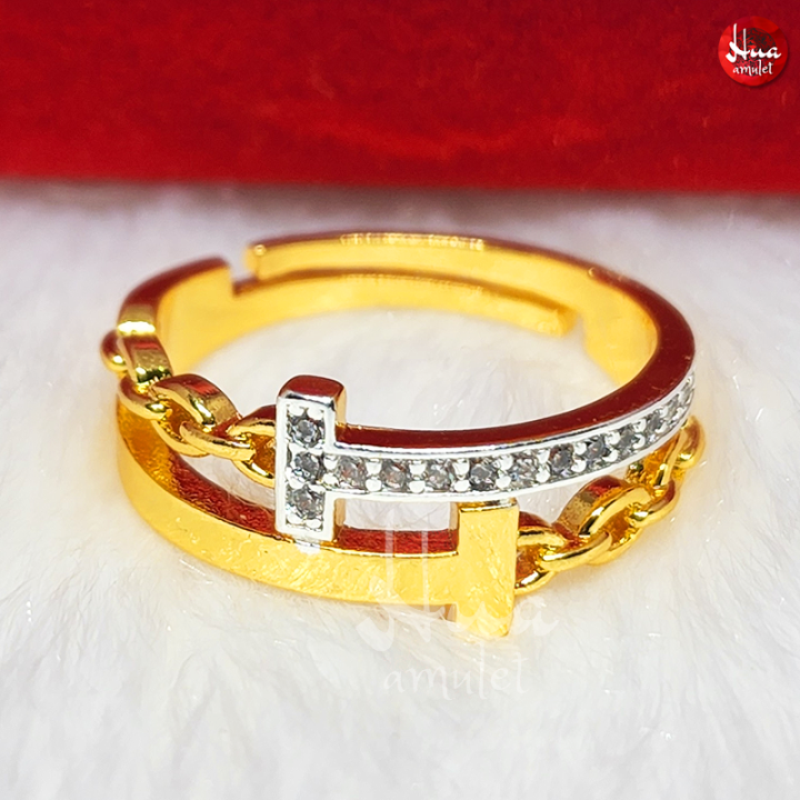 f14-แหวนเพชรtโซ่-แหวนปรับขนาดได้-แหวนเพชร-แหวนทอง-ทองโคลนนิ่ง-ทองไมครอน-ทองหุ้ม-ทองเหลืองชุบทอง-ทองชุบ-แหวนผู้หญิง