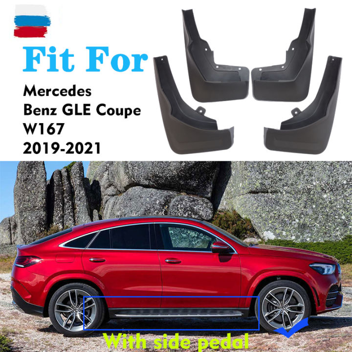 2019-2021-mudflaps-สำหรับ-benz-gle-coupe-w167-mudguards-fender-mud-flap-guard-splash-mudguard-รถอุปกรณ์เสริม-auto-styline