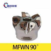 MFWN90 หัวกัดหนักหกเหลี่ยมสองด้านใส่แผ่นดิสก์ MFWN900 WNMU0806 Original Proguide Face Milling Cutters