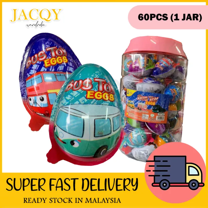 egg bus toy