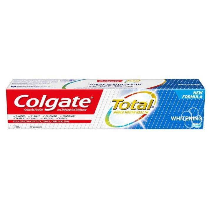 Colgate Total Whitening Toothpaste 170mL | Lazada PH