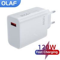 Olaf120W ชาร์จเร็วสุดในชาร์จ Usb เครื่องชาร์จเร็ว QC 3.0เครื่องชาร์จโทรศัพท์มือถือแบบชาร์จเร็วสำหรับ Huawei Samsung แผ่น Xiaomi