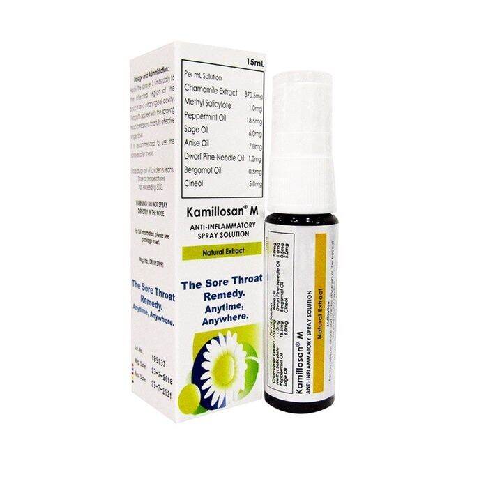 Kamillosan throat spray Lazada PH