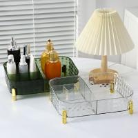 【YD】 Luxury Makeup Organizer Cosmetics Storage Drawers Jewelry  Desktop Sundries Holder