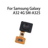 ปุ่มโฮมเซ็นเซอร์ตรวจสอบลายนิ้วมือสายยืดหยุ่นสำหรับ Samsung Galaxy A32 4G SM-A325 LPX3762อะไหล่ทดแทน