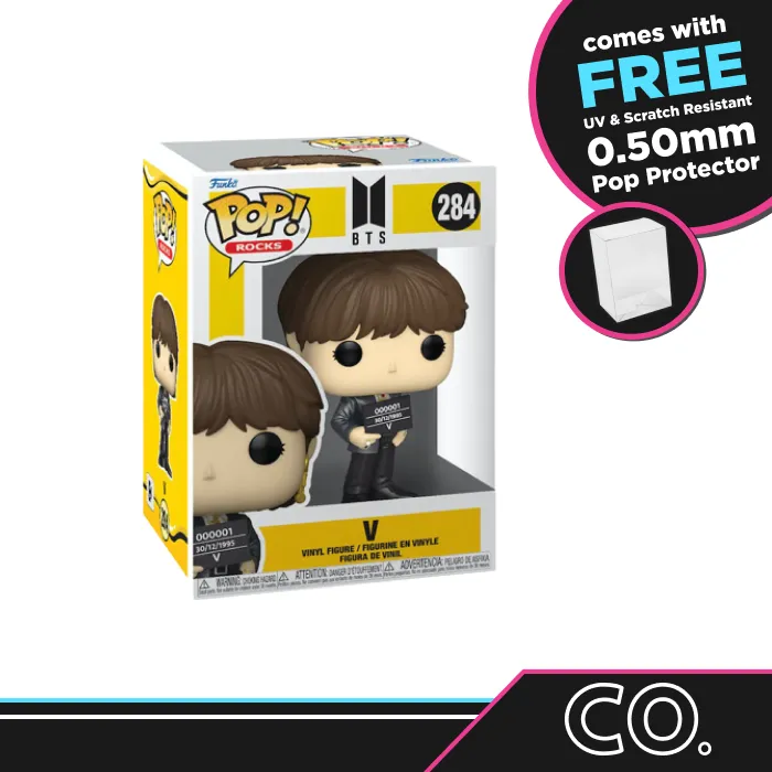 Funko Pop: Bts Butter - V #284 With Free Protector By Co. | Lazada Ph