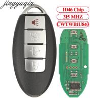 Fkam jingzwiin 5pcs CWTWB1U840 REMOTE Car Key ALARM 315MHz ID46 PCF7952ชิปสำหรับ NISSAN SENTRA Versa Leaf 2013 2014-2018 285E3-3AAA lamcii