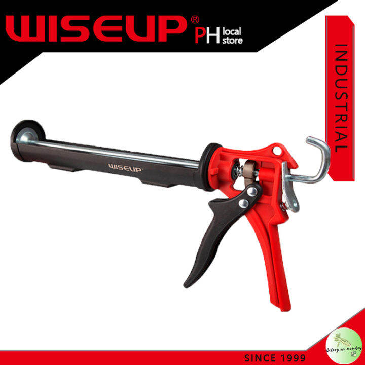 WISEUP Industrial Waterproof Heavy Duty Sealant Caulking Gun for