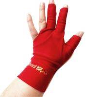 Snooker Billiard Three-finger Gloves Lycra Fabrics Embroidery Billiard Accessory Left Hand Open Pool Billiard Accessorie