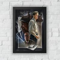 Shawshank Redemption ผ้าใบสำหรับวาดรูปโปสเตอร์หนังคลาสสิกภาพพิมพ์ศิลปะภาพฝาผนังตกแต่งบ้าน (ไร้กรอบ)