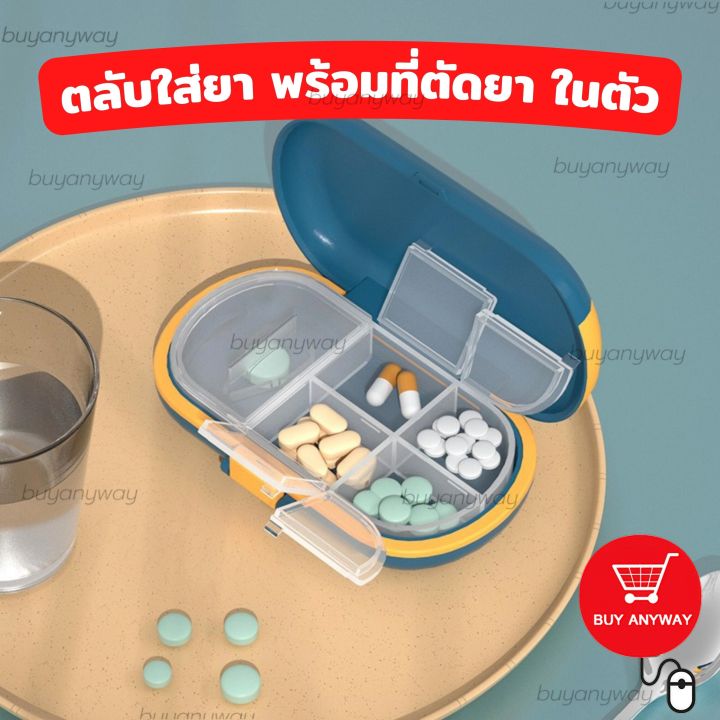 กล่องใส่ยา-กล่องเก็บยา-กล่องใส่ยาพกพา-กล่องใส่ยาไปเที่ยว-กล่องแบ่งยา-กล่องใส่วิตตามิน-กล่องเก็บไวตามิน-วิตตามินพกาพ
