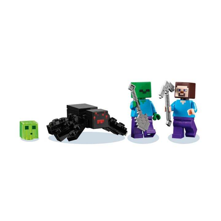 lt-ของแท้-พร้อมส่ง-gt-lego-minecraft-21166-21165-the-abandoned-ชุดของเล่นเสริมพัฒนาการเด็ก-สินค้าพร้อมส่ง