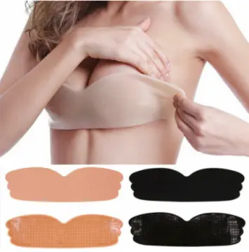 Women Fly Wings Shape Silicone Invisible Push Up Self Adhesive