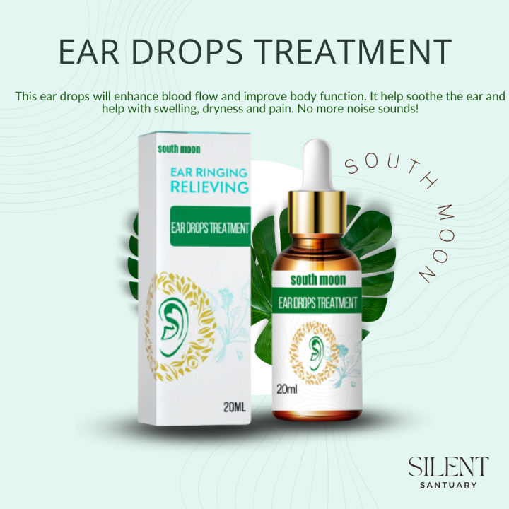 South Moon Ear Ringing Relieving Ear Drops Tinnitus Deafness Ear