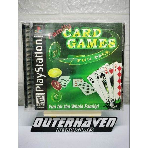 PS1 Family Card Games Fun Pack NTSC UC (Standard Edition) Lazada PH