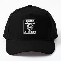 Ask Me About Aliens I Believe Baseball Cap Hat Casquette Solid Color Boys Mens Fish Bonnet Sun Casual Sport Spring

 Snapback