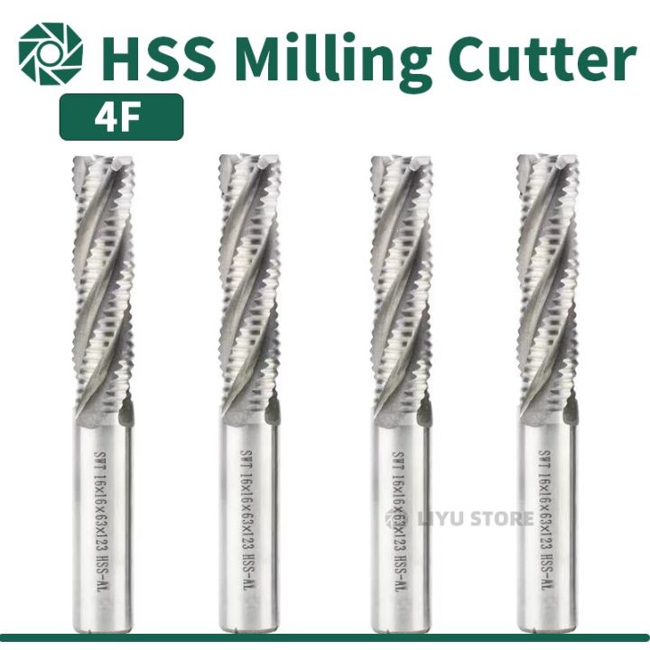 เครื่องตัด-hss-หยาบเครื่องตัดคาร์ไบด์มิลลิ่งเราเตอร์บิต-end-mill-4-ขลุ่ย-5-มม-ถึง-45-มม-ใบเลื่อยโลหะ-machining-นิ้ว