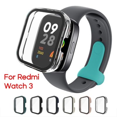 ♛✉∋ Zabezpieczenie ekranu dla Redmi Watch 3 Smartwatch obudowa ochronna rama uderzeniowa na całą powierzchnię pokrycie przezroczyste na zderzak